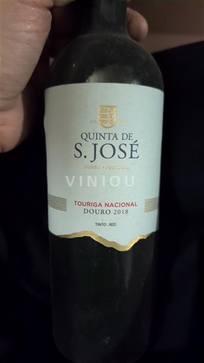 Douro Quinta de S. José Touriga Nacional 2018