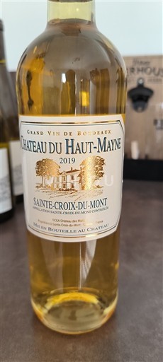 Bordeaux Sainte-Croix-Du-Mont Château Haut-Mayne 2019