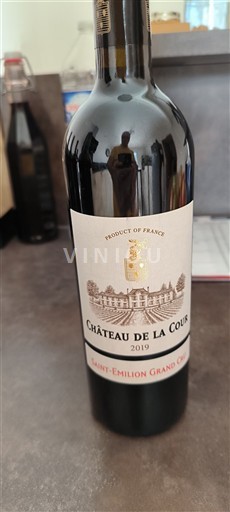 Бордо Сент-Емільйон Гран Крю Grand Cru Château La Cour 2019