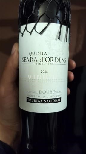 Douro Quinta Seara d'Ordens Touriga Nacional 2018
