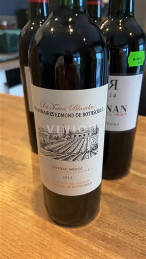 Bordeaux Listrac-Médoc Domaine Domaines Edmond de Rothschild Les Terres Blanches 2015