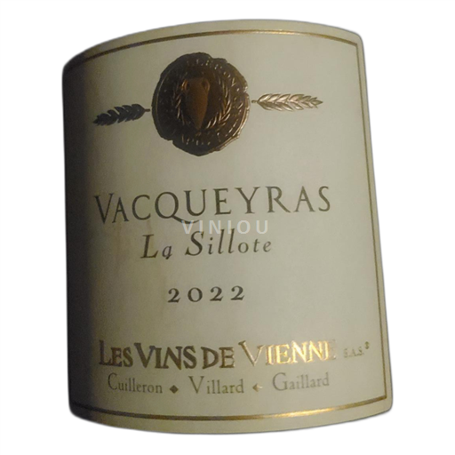 Rhône-dalen Vacqueyras Les Vins de Vienne La Sillote 2022