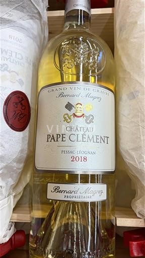 Bordeaux Pessac-Léognan Grand Cru Château Pape Clément 2018