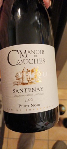 Bourgogne Santenay Manoir de Couches 2022