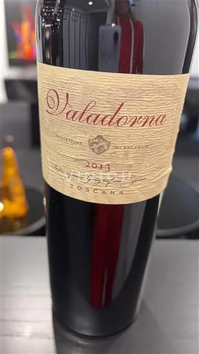 Toscana Không được chỉ định Tenuta di Valdarno di Sopra Valadorna 2013