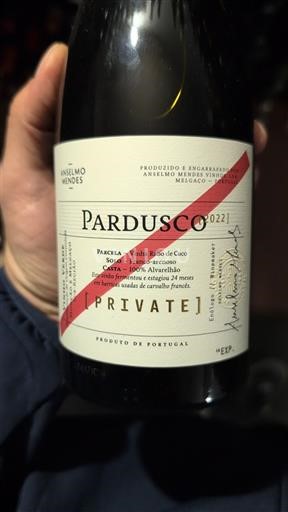 Bồ Đào Nha Rượu vang xanh Anselmo Mendes Pardusco Private 2022