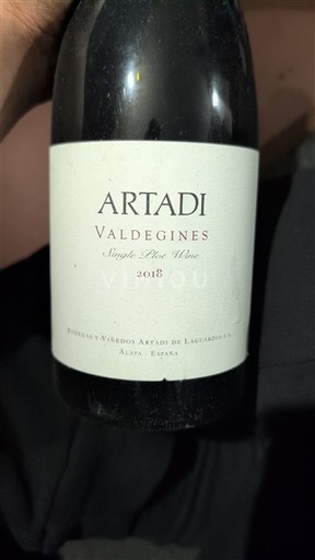 La Rioja Rioja Artadi Valdegines 2018