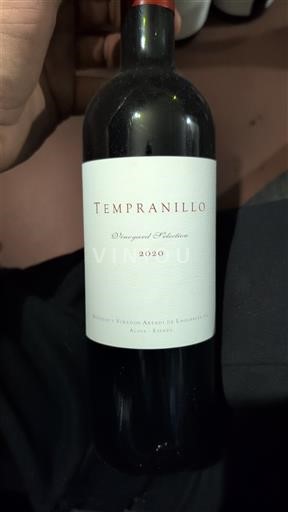 La Rioja Rioja Artadi Tempranillo 2020