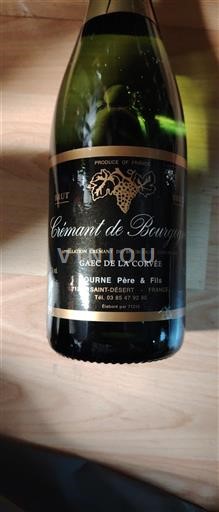 Bourgogne Crémant-de-Bourgogne Bourne Père & Fils GAEC de la Corvée Không niên vụ