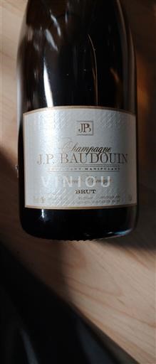 Champagne J.P. Baudouin Héritique Niet-geïntegreerd