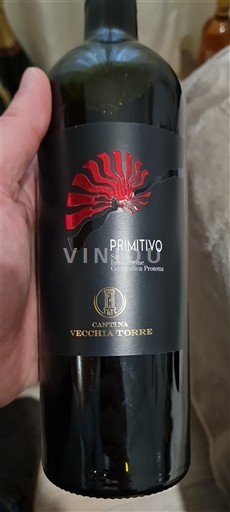 Puglia Primitivo di Manduria Cantina Vecchia Torre Salento 2021