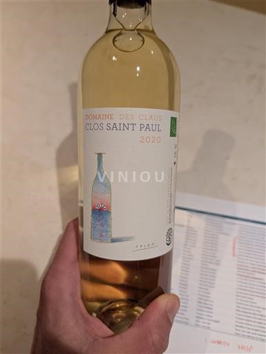 Provence, Ala-Rhônen laakso, Korsika Alpes-Maritimes Domaine S Claus Clos Saint Paul 2020