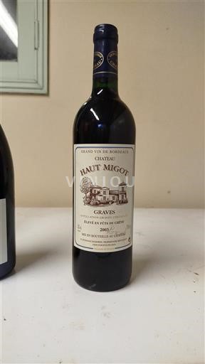 Bordéus Graves Château Haut Migot 2017