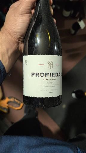 La Rioja Rioja Palacios Remondo Propiedad Viñas Viejas 2017