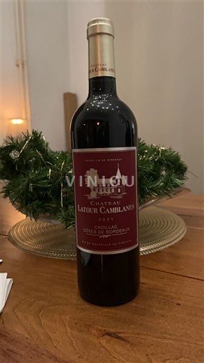 Bordeaux Cadillac-côtes-de-bordeaux Château Latour Camblanes 2021