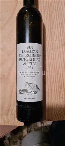 Sydvestfrankrig Gaillac Robert Plageoles & Fils Vin d'Autan 1994
