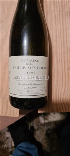 Thung lũng sông Loire Montlouis-sur-Loire Domaine La Taille aux Loups 2005