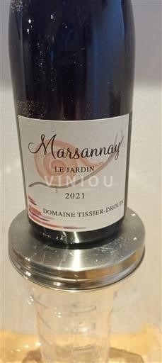 Bourgondië Marsannay Domaine Tissier-Drouin Le Jardin 2021