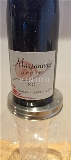 Bourgondië Marsannay Domaine Tissier-Drouin Clos du Roy 2021