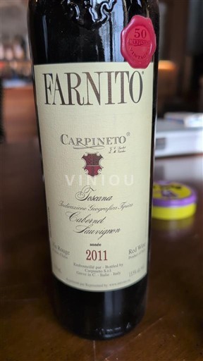Toscana Không được chỉ định Carpineto Farnito Cabernet Sauvignon 2011