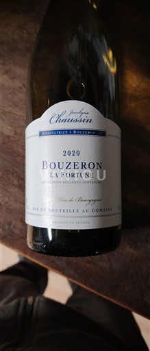 Bourgogne Bouzeron Domaine Jocelyne Chaussin La Fortune 2020