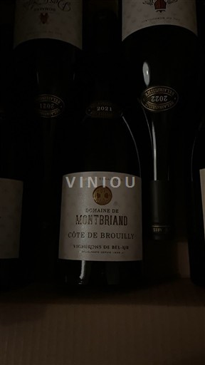Beaujolais Côte-de-brouilly Domaine Montbriand 2021