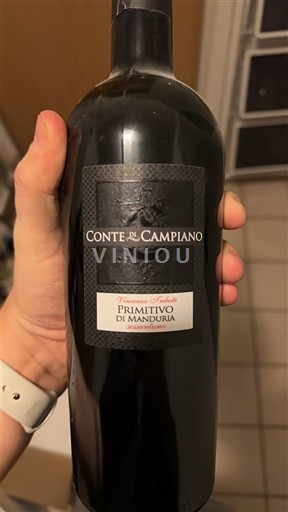 Puglia Primitivo di Manduria Conte di Campiano 2012