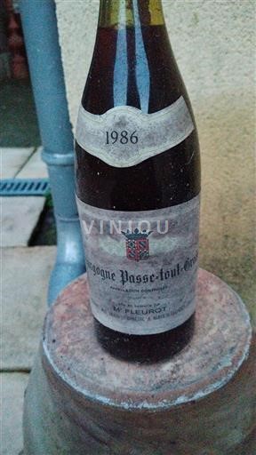 Borgogna Borgogna-passetoutgrain M. Fleurot 1986