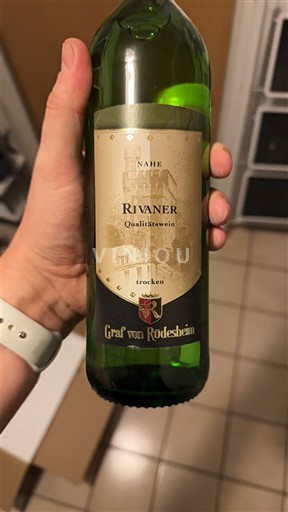 Nahe Graf von Rüdesheim Rivaner 2011