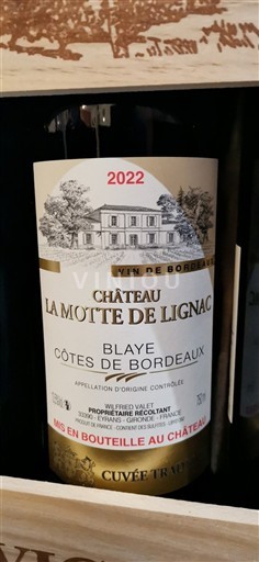 Bordeaux Blaye-côtes-de-bordeaux Château La Motte de Lignac Tradition 2022