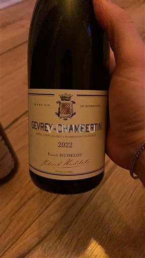 Bourgogne Gevrey-chambertin Paul Hudelot 2022 2022