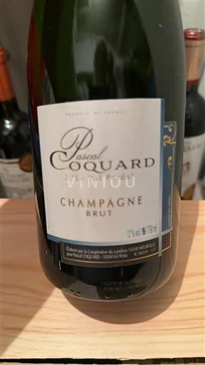 Šampanja Šampanjec Pascal Coquard Le Val Perdu Neleten.