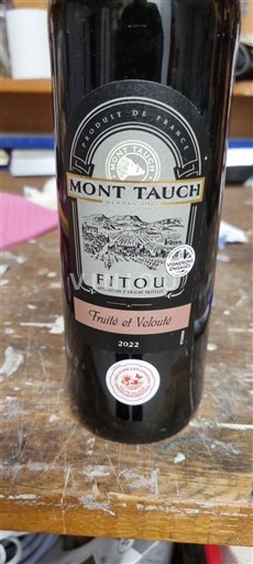 Languedoc Fitou Mont Tauch Fruité et Velouté 2022