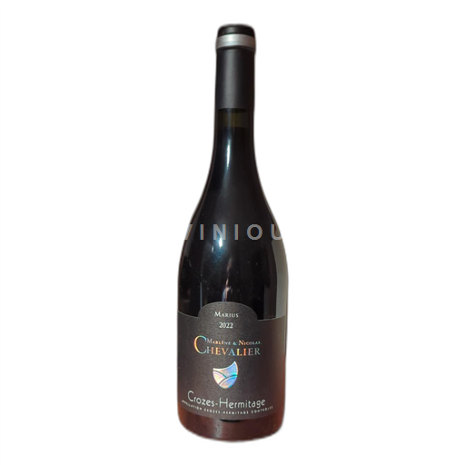 Vin Rouge sec Marius Marlène & Nicolas Chevalier 2022 France Vallée du Rhône Crozes-hermitage AOC