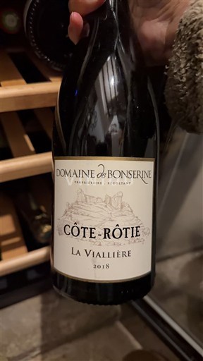 Thung lũng Rhône Côte-rôtie Domaine Bonserine La Viallière 2018