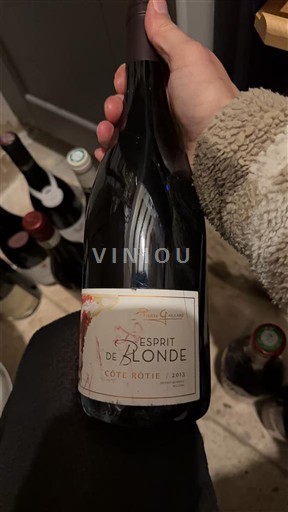 Thung lũng Rhône Côte-rôtie Pierre Gaillard Esprit de Blonde 2013