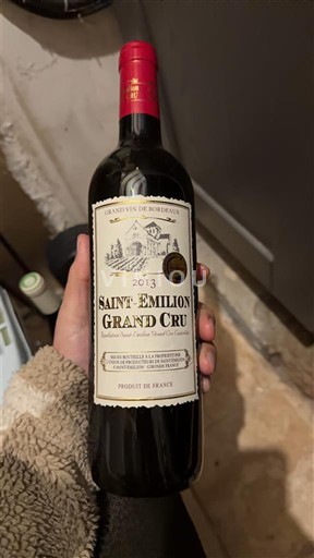 Бордо Сент-Емільйон Гран Крю P 2013