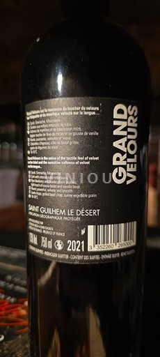 Languedoc và Roussillon Thánh-Guilhem-le-Désert Grand Velours 2021