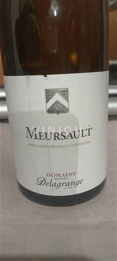 Burgundi Meursault Domaine Henri Delagrange et Fils 2020