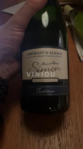 Alsace Crémant-d'alsace Aline et Rémy Simon Tradition Non Millésimé