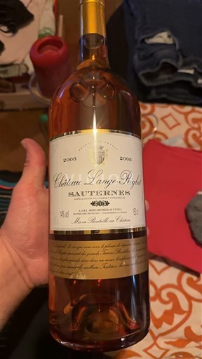 Бордо Сотерн Château Lange-Reglat 2008