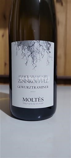 Elzas Gewurztraminer Grand Cru Moltès Zinnkoepflé Gewurztraminer 2023
