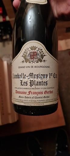Burgundy Chambolle-Musigny Premier Cru Domaine François Gerbet Les Plantes 2006
