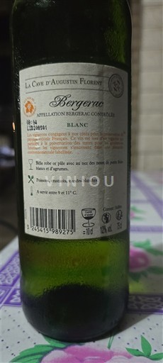 Southwest Bergerac La Cave d'Augustin Florent Non-Vintage