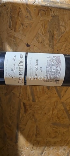Bordeaux Haut-Médoc Clément-Pichon Le Hauts de Sainte Marie 2011