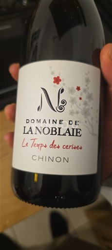 Thung lũng sông Loire Chinon Domaine La Noblaie Le Temps des Cerises 2024