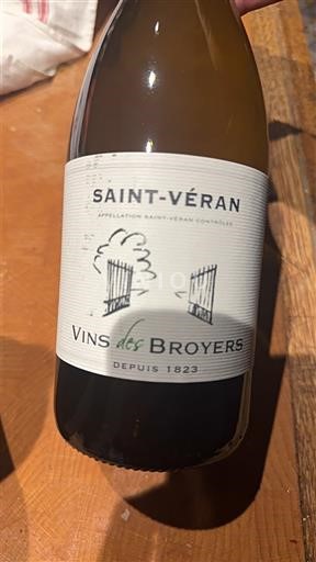 Borgogna Saint-Véran Vins des Broyers 2023