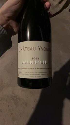Loire Valley Saumur-Champigny Château Yvonne 2021