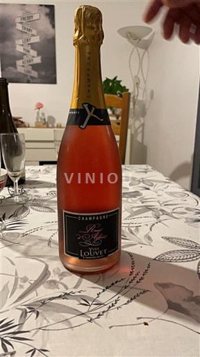 Champagne Champagner Louvet Rosé Ohne Jahrgang