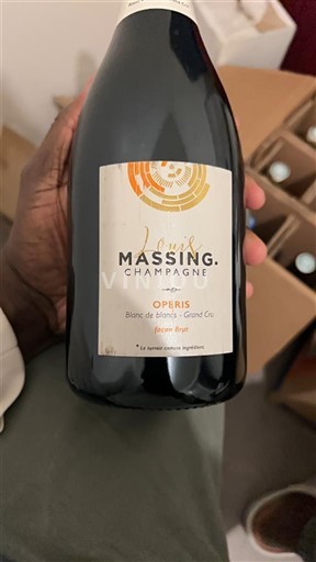 Šampanja Ni doloceno Grand Cru Louis Massing Operis Neleten.
